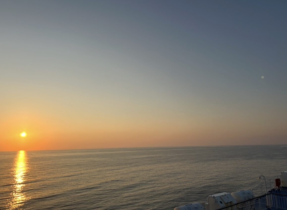 新日本海フェリーすずらん「夕焼け」